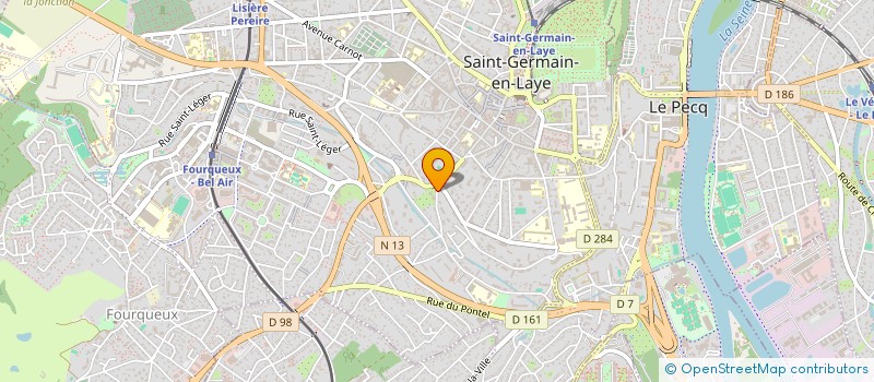 localisation de l'entreprise MONSIEUR PAUL LAMBERT  SAINT-GERMAIN-EN-LAYE