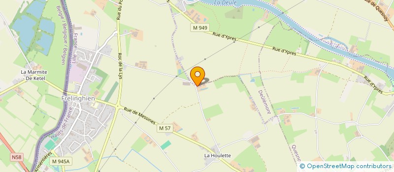 localisation de l'entreprise MONSIEUR PAUL LAMBIN à FRELINGHIEN