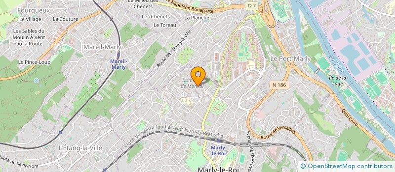 localisation de l'entreprise MONSIEUR PAUL LAMESTA  MARLY-LE-ROI