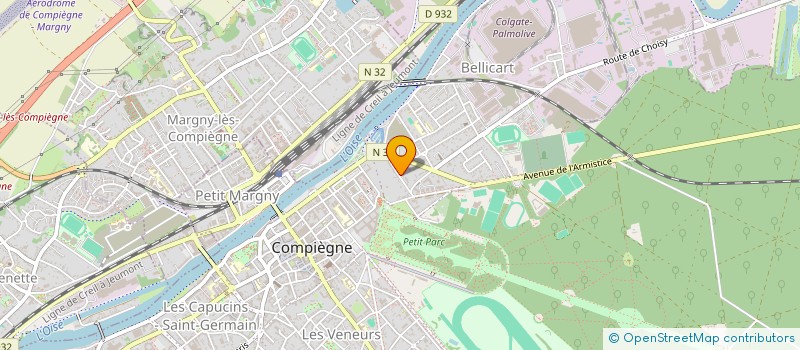 localisation de l'entreprise MONSIEUR PAUL LANCIANO à COMPIEGNE