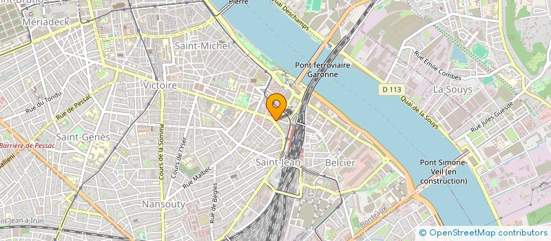 localisation de l'entreprise MONSIEUR PAUL LANDELLE  BORDEAUX