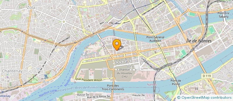 localisation de l'entreprise MONSIEUR PAUL LANGLAIS  NANTES