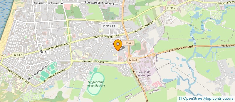 localisation de l'entreprise MONSIEUR PAUL LAPOSTOLLE à BERCK