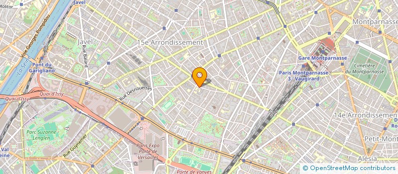 localisation de l'entreprise MONSIEUR PAUL LARIVIERE  PARIS