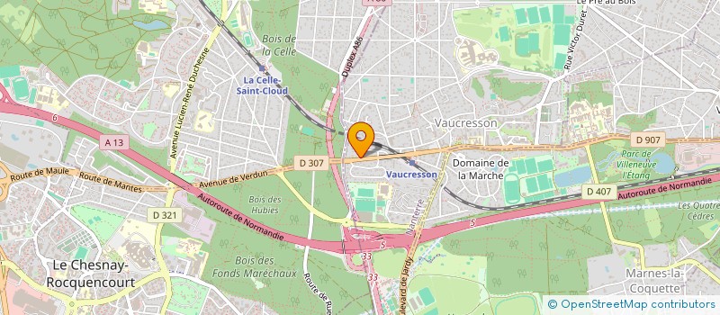 localisation de l'entreprise MONSIEUR PAUL LATOS  VAUCRESSON