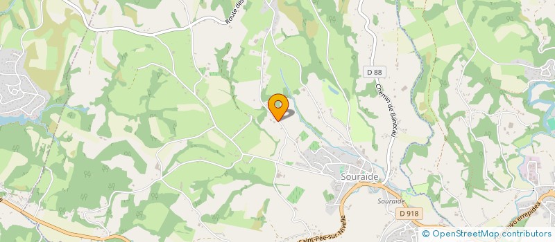 localisation de l'entreprise MONSIEUR PAUL LATXAGUE à SOURAIDE