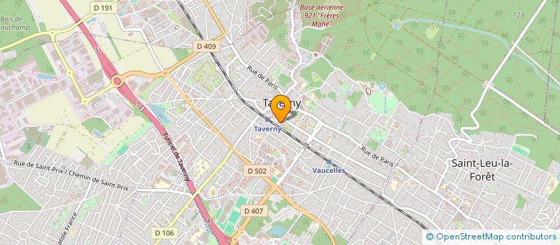 localisation de l'entreprise MONSIEUR PAUL LAUMONT  TAVERNY