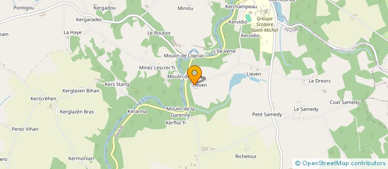 localisation de l'entreprise MONSIEUR PAUL LAVOLE à PRIZIAC