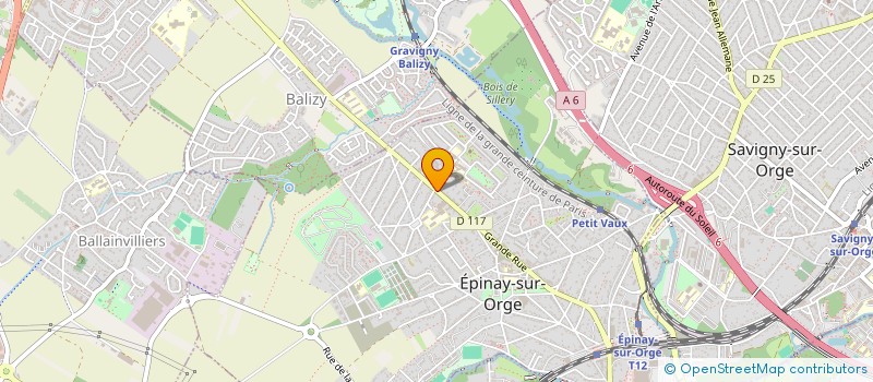 localisation de l'entreprise MONSIEUR PAUL LAZZAROTTO à EPINAY-SUR-ORGE