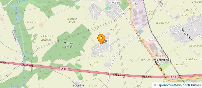 localisation de l'entreprise MONSIEUR PAUL LE FLOCH  FOSSE