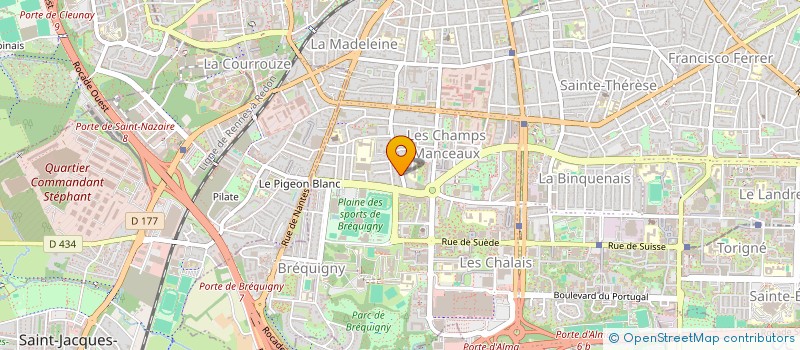 localisation de l'entreprise MONSIEUR PAUL LE PAYS DU TEILLEUL  RENNES