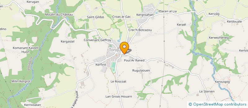 localisation de l'entreprise MONSIEUR PAUL LE THOMAS  TONQUEDEC