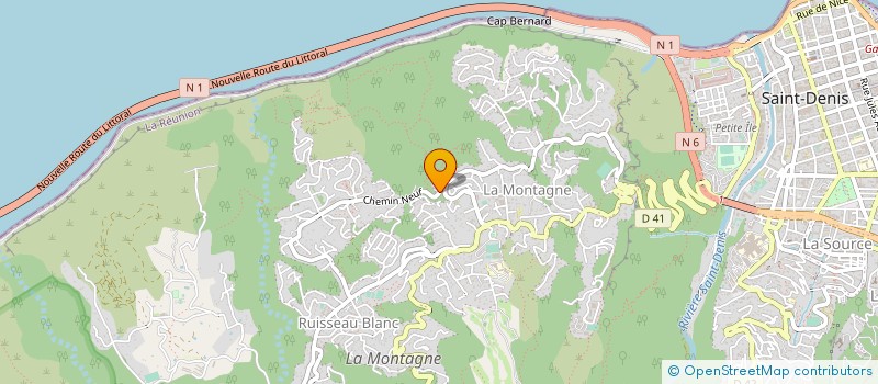 localisation de l'entreprise MONSIEUR PAUL LEBEAU à SAINT-DENIS