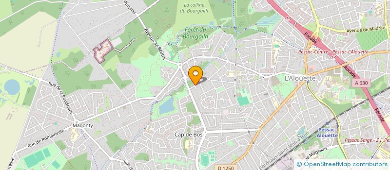 localisation de l'entreprise MONSIEUR PAUL LEBLEU à PESSAC