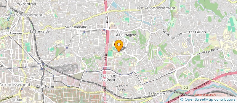 localisation de l'entreprise MONSIEUR PAUL LECHALUPE  MARSEILLE