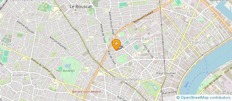 localisation de l'entreprise MONSIEUR PAUL LECOANET à BORDEAUX