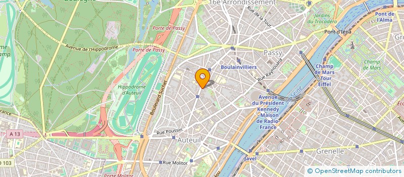 localisation de l'entreprise MONSIEUR PAUL LEDERMAN à PARIS