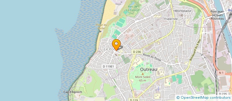 localisation de l'entreprise MONSIEUR PAUL LEDEZ  LE PORTEL