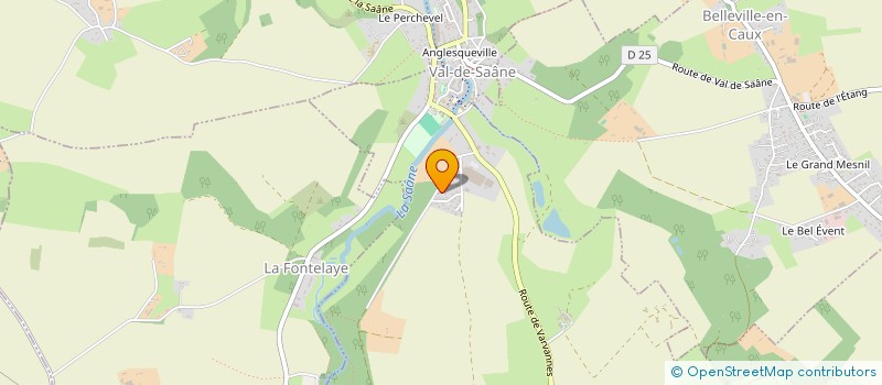 localisation de l'entreprise MONSIEUR PAUL LEFEBVRE  VAL-DE-SAANE