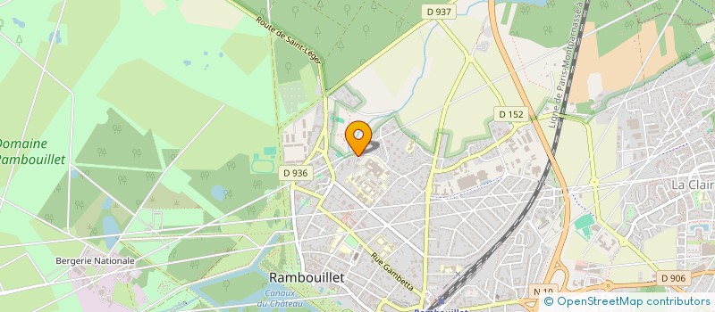 localisation de l'entreprise MONSIEUR PAUL LEFEBVRE à RAMBOUILLET