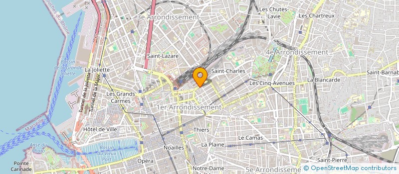 localisation de l'entreprise MONSIEUR PAUL LEGER à MARSEILLE