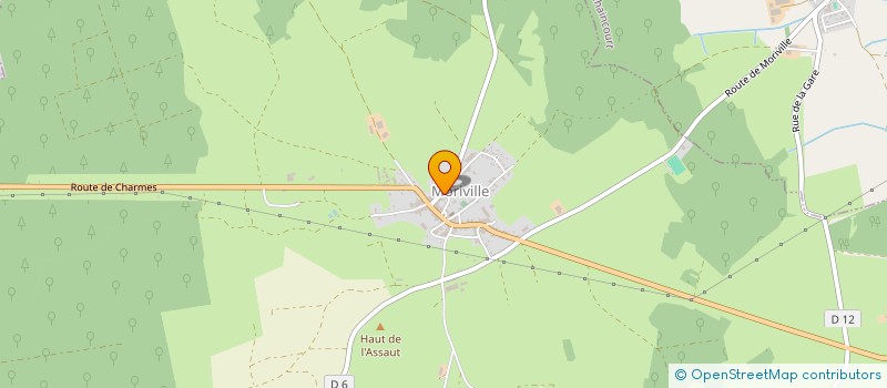 localisation de l'entreprise MONSIEUR PAUL LEGLAIVE  MORIVILLE