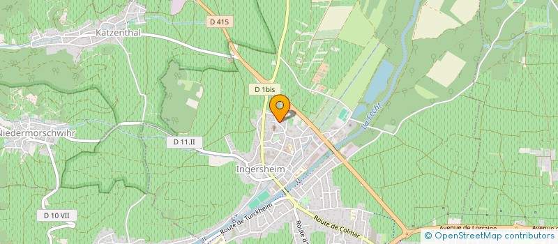 localisation de l'entreprise MONSIEUR PAUL LEIBER  INGERSHEIM