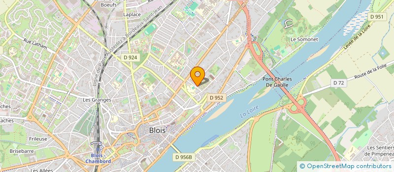 localisation de l'entreprise MONSIEUR PAUL LELOT  BLOIS