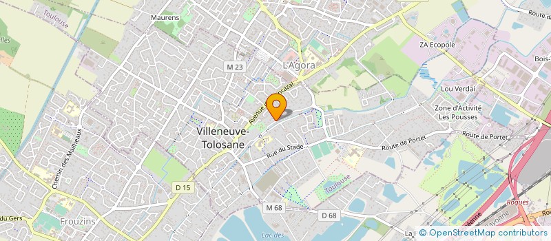 localisation de l'entreprise MONSIEUR PAUL LEMAIRE à VILLENEUVE-TOLOSANE