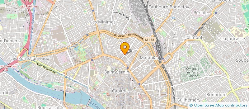 localisation de l'entreprise MONSIEUR PAUL LEMEILLEUR  TOULOUSE