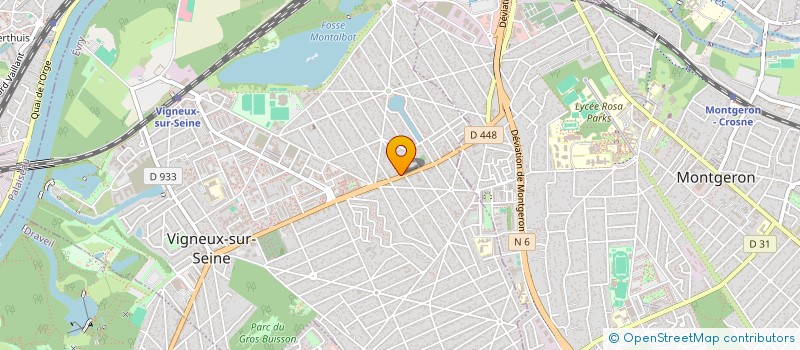 localisation de l'entreprise MONSIEUR PAUL LEMONIER à VIGNEUX-SUR-SEINE