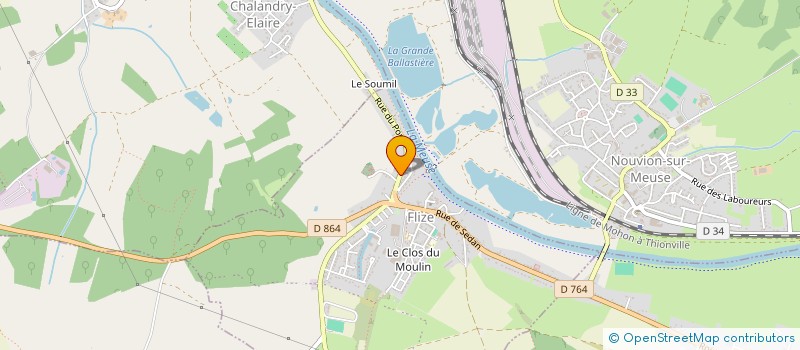 localisation de l'entreprise MONSIEUR PAUL LEONTE  FLIZE