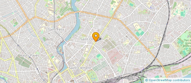 localisation de l'entreprise MONSIEUR PAUL LEPRINCE  NANTES