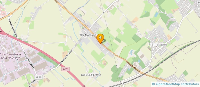 localisation de l'entreprise MONSIEUR PAUL LEQUIEN à ENNETIERES-EN-WEPPES