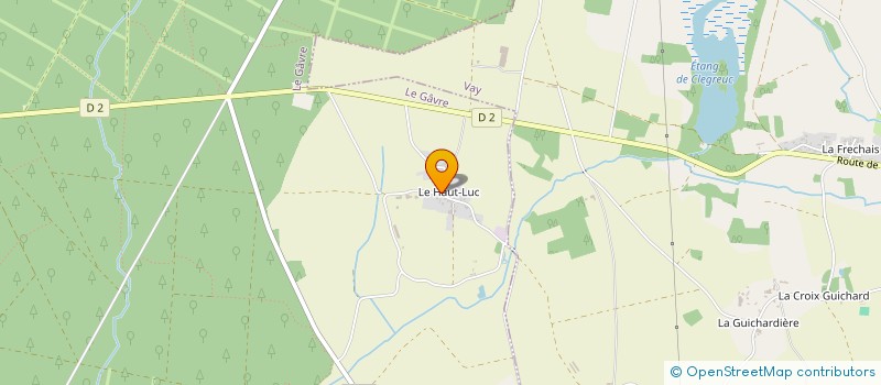 localisation de l'entreprise MONSIEUR PAUL LEROUX  LE GAVRE