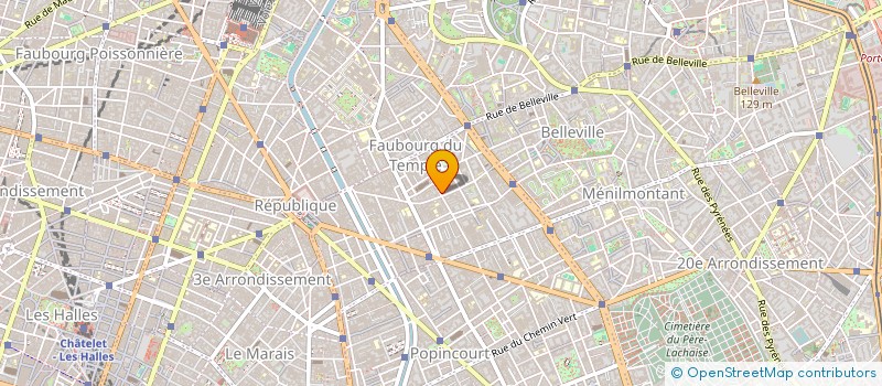 localisation de l'entreprise MONSIEUR PAUL LEROY  PARIS