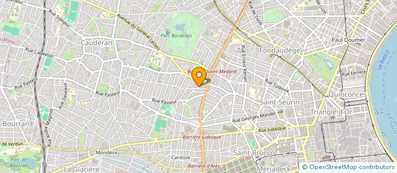 localisation de l'entreprise MONSIEUR PAUL LEUQUET  BORDEAUX