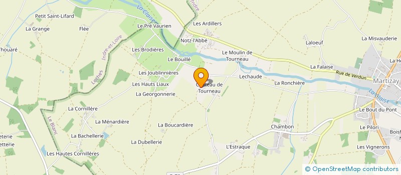 localisation de l'entreprise MONSIEUR PAUL LIMOUZIN  MARTIZAY