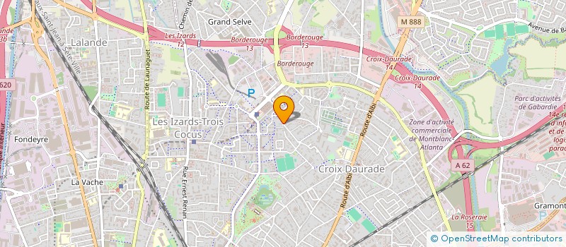 localisation de l'entreprise MONSIEUR PAUL LLAMAS à TOULOUSE