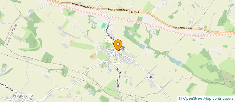 localisation de l'entreprise MONSIEUR PAUL LO  MONFERRAN-SAVES