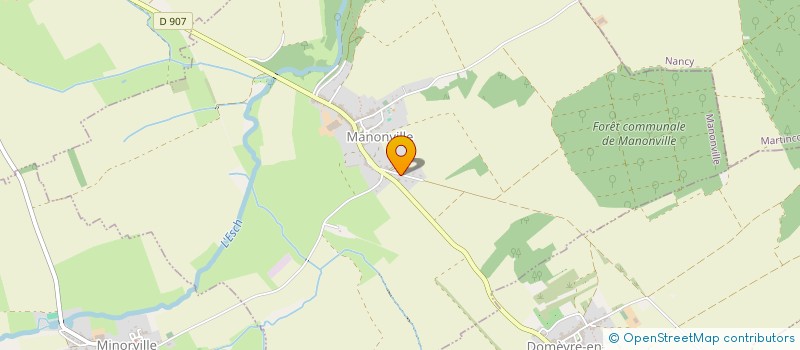 localisation de l'entreprise MONSIEUR PAUL LOISIL  MANONVILLE
