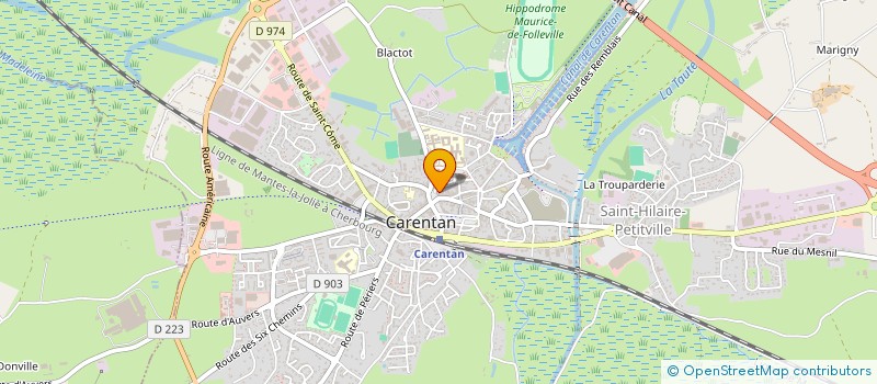 localisation de l'entreprise MONSIEUR PAUL LOIZEL  CARENTAN-LES-MARAIS