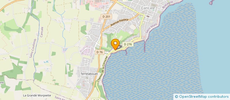 localisation de l'entreprise MONSIEUR PAUL LOQUET  CANCALE