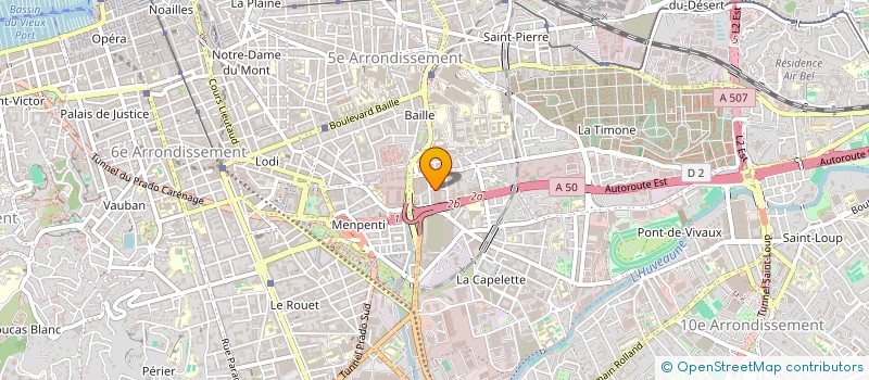 localisation de l'entreprise MONSIEUR PAUL LORANT à MARSEILLE