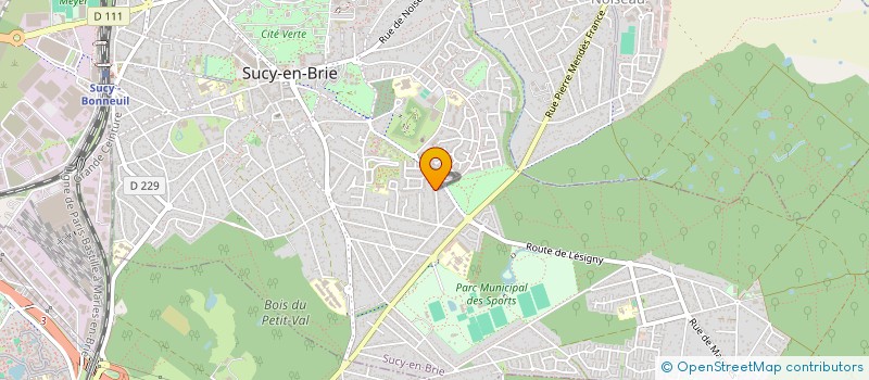 localisation de l'entreprise MONSIEUR PAUL LOUGASSI  SUCY-EN-BRIE