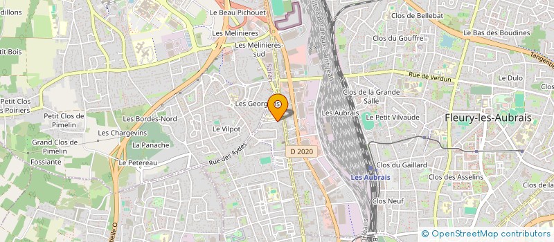 localisation de l'entreprise MONSIEUR PAUL- LOUIS COQUIN à ORLEANS