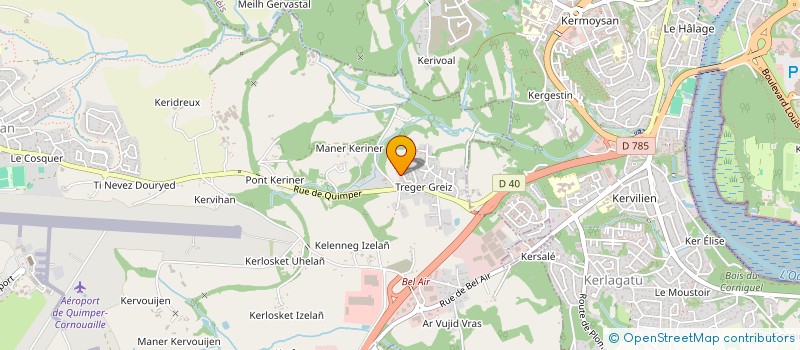 localisation de l'entreprise MONSIEUR PAUL-LOUIS LARNICOL à PLUGUFFAN