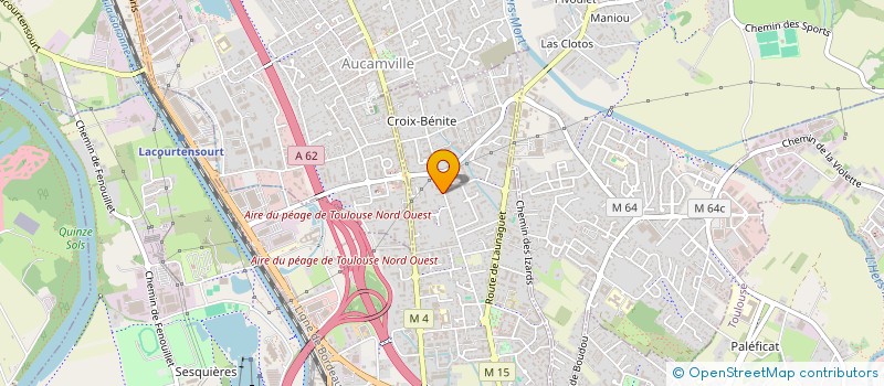 localisation de l'entreprise MONSIEUR PAUL-LOUP VANIERE  TOULOUSE