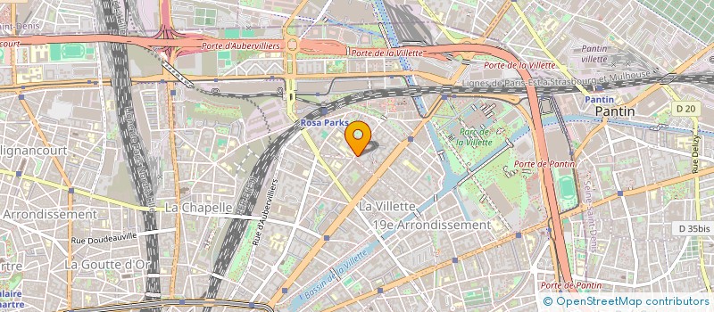 localisation de l'entreprise MONSIEUR PAUL-LOUP WEIL  PARIS