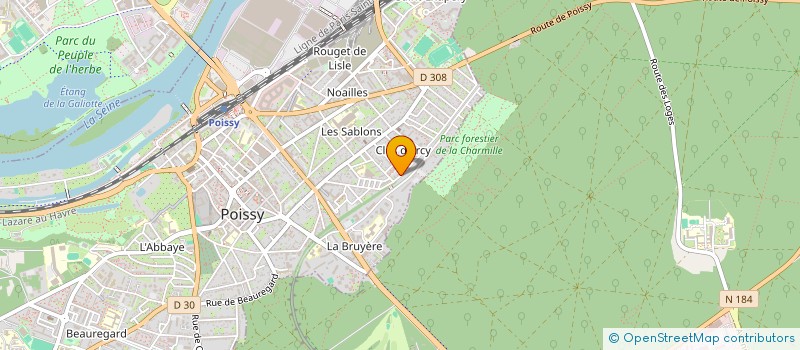 localisation de l'entreprise MONSIEUR PAUL-LUAN PAPIN  PARIS